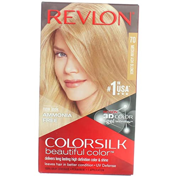 Revlon Colorsilk Haircolor Medium Ash Blonde 10 Ounces (Pack Of 3) Revlon Colorsilk Haircolor Medium Ash Blonde 10 Ounces (Pack Of 3)