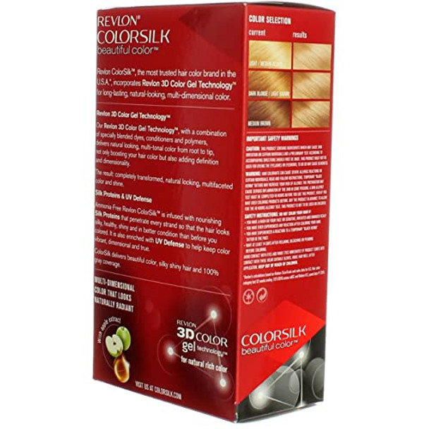 Revlon Colorsilk Haircolor Medium Ash Blonde 10 Ounces (Pack Of 3) Revlon Colorsilk Haircolor Medium Ash Blonde 10 Ounces (Pack Of 3)