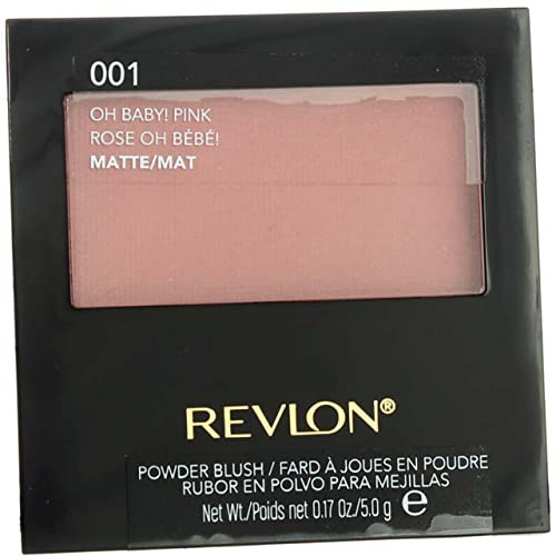 Rev Blush 001 Pwdr Oh Bab Size 0.17Z Revlon Blush 001 Powder Oh Baby Pink .17Z
