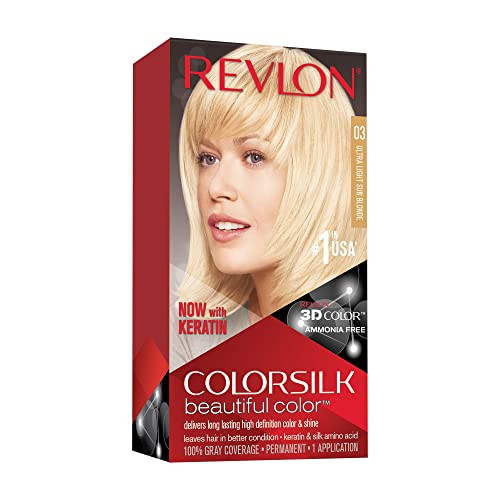 Revlon Colorsilk Hair Color 03 Ultra Light Sun Blonde 1 Ea (Pack Of 4)