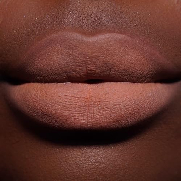 Revolution Beauty London Air Blur Matte Liquid Lipstick Long-Lasting Lip Color Face Makeup Vegan & Cruelty-  Siren Brown Nude 0.11 Fl Oz