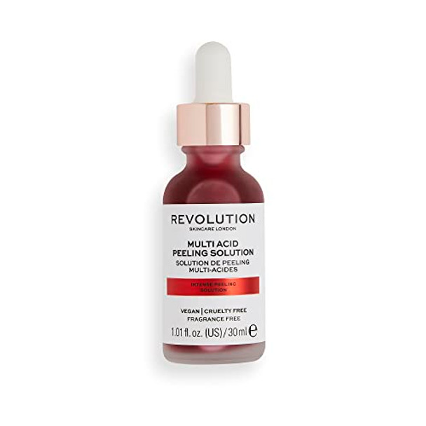 Revolution Beauty London Skincare London Multi Acid Peeling Solution Exfoilator 30Ml Revolution Beauty London Skincare London Multi Acid Peeling Solution Exfoilator 30Ml