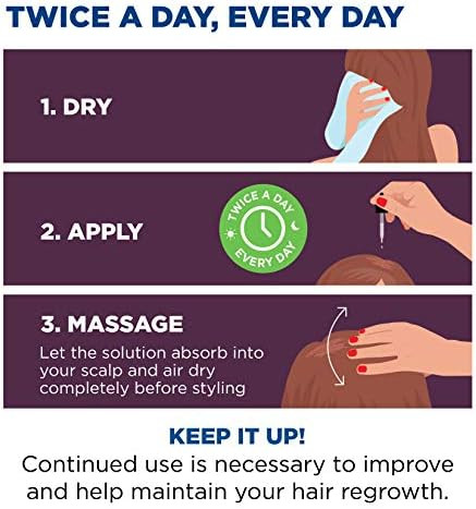 Women'S Rogaine 2% Minoxidil Topical Solution For Hair Thinning And Loss Topical Treatment For Women'S Hair Regrowth 3-Month Supply