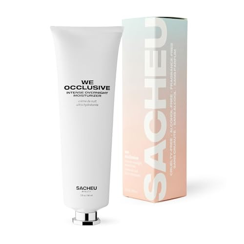 Sacheu We Intense Overnight Moisturizer - Hydrating Face Cream With Squalane Nighttime Cruelty-  Vegan Face Moisturizer For Women Fragrance-  - 3 Fl Oz