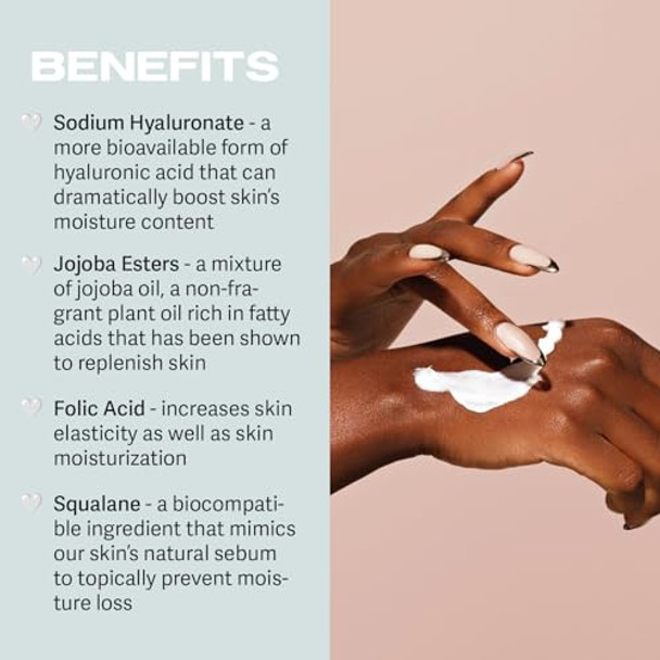 Sacheu We Intense Overnight Moisturizer - Hydrating Face Cream With Squalane Nighttime Cruelty-  Vegan Face Moisturizer For Women Fragrance-  - 3 Fl Oz