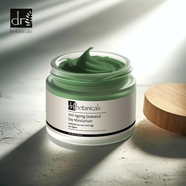 Dr Botanicals Anti-Ageing Seaweed Day Moisturiser 50Ml Dive Into Youthful Vitality Improves Wrinkle And Fine Lines Rejuvenating Skincare Marvel