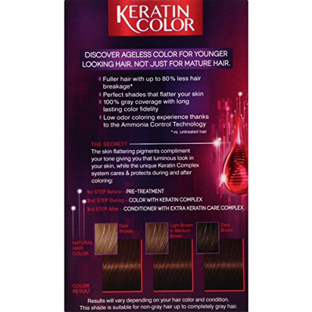 Schwarzkopf Keratin Hair Color Intense Cocoa 2.03 Ounce