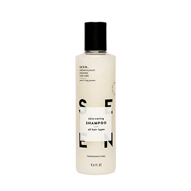 Seen Shampoo & Deeper Conditioner Fragrance -Non-Comedogenic & Sulfate- Hair Shampoo & Conditioner- Safe For Sensitive Eczema Prone Skin