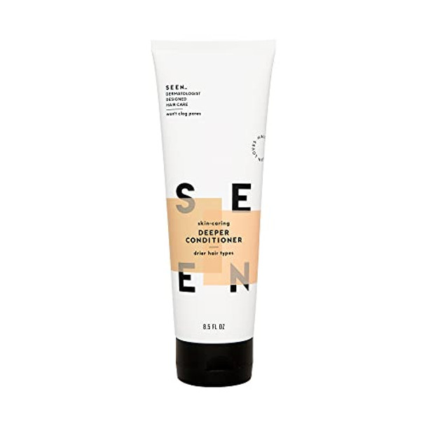Seen Magic Serum Shampoo & Deeper Conditioner- Non-Comedogenic & Sulfate- Hair Bundle- Dermatologist-Developed - Safe For Sensitive Skin