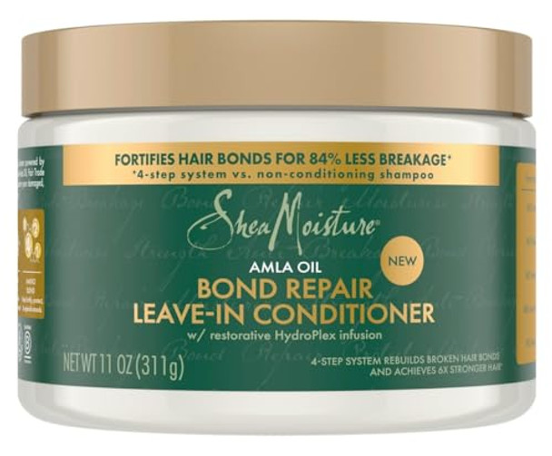 Sheamoisture Bonding Oil Amla Oil To Protect Strengthen And Smooth Hair With Amla Oil And Fair-Trade Shea Butter With 5X Strength And 24-Hour Frizz & Humidity Control 3.3Fl Oz