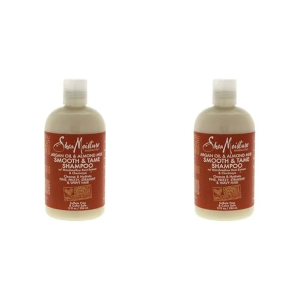 Shea Moisture Argan Oil & Almond Milk Smooth & Tame Conditioner For Unisex 13 Ounce