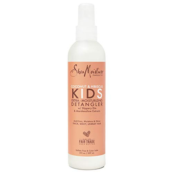 Sheamoisture Raw Shea Butter And Coconut Hibiscus Kids Extra Moisturizing Detanglers 8 Oz (2 Pack)