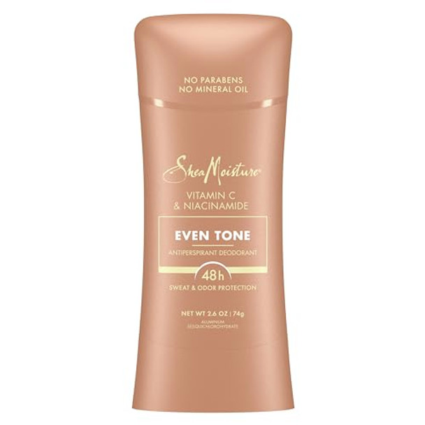 Sheamoisture Antiperspirant Deodorant Stick For 48Hr Sweat & Odor Protection Even Tone With No Parabens & No Mineral Oil 2.6 Oz