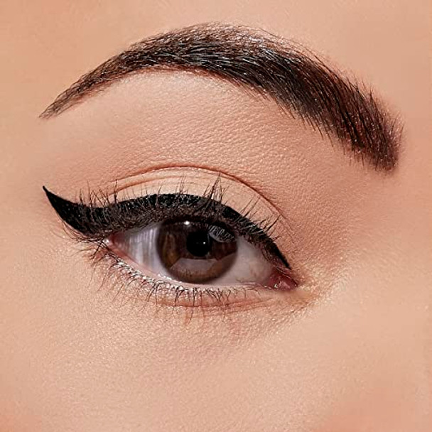 Sigma Beauty Gel Eyeliner - Wicked - Blackest Black Matte - 8 Hour Wear - Water & Fade Resistant Formula - Glides On Easily Smudge Proof Eyeliner - Gel Eyeliner For Cateye Winged Eye Liner - 0.07 Oz