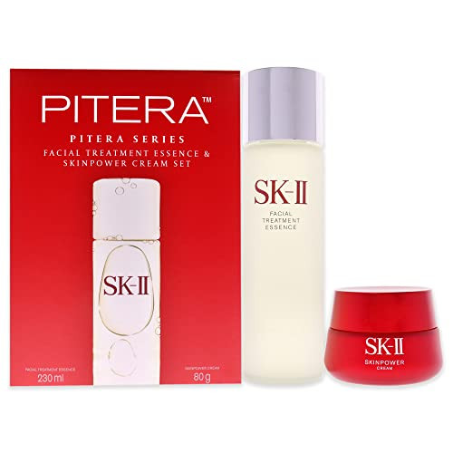 Sk-Ii Facial Treatment Essence And Skinpower Cream Set Unisex 2 Pc