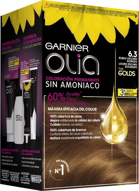 Garnier 1118-34925 Olia Permanent Colouring - 600 gr