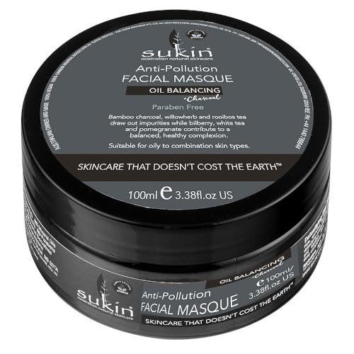 Sukin Oil Balancing Charcoal Facial Masque 100 Ml