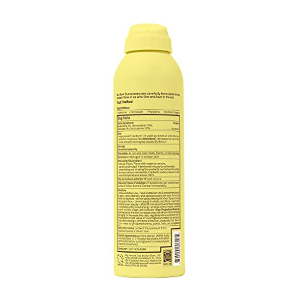 Sun Bum Kids Spf 50 Sunscreen Clear Body Spray Broad Spectrum Water-Resistant Sunblock With Vitamin E Wet Or Dry Skin Application Hawaii 104 Act Compliant (Octinoxate & Oxybenzone ) 6 Oz