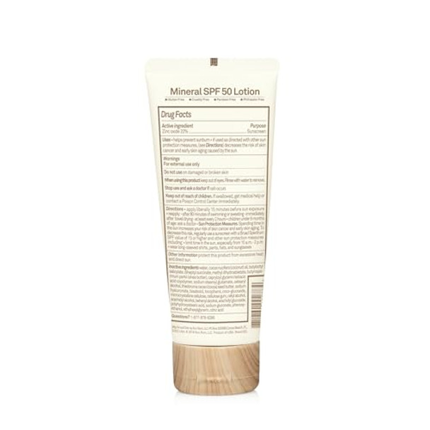 Sun Bum Baby Bum Spf 50 Sunscreen Lotion With Mineral Uva/Uvb Face And Body Protection For Sensitive Skin - Fragrance - Travel Size - 3 Fl Oz
