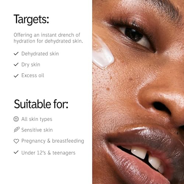 The Inkey List Omega Water Cream 1.69 Fl Oz/50Ml Oil- Face Moisturiser Lightweight Gel Vegan Friendly Skincare Suitable For Blemish Prone Skin