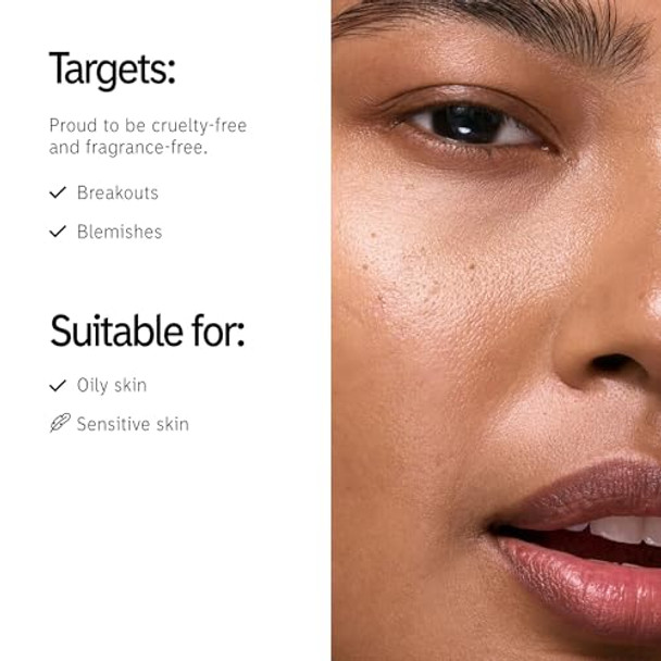 The Inkey List C-50 Blemish Night Treatment Overnight Gel Treatment To Reduce Breakouts And Blemishes 1.01 Fl Oz