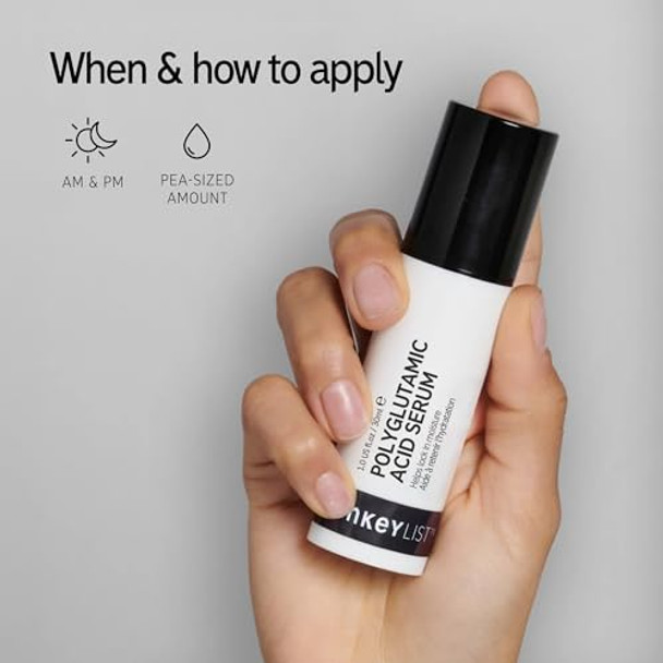 The Inkey List Polyglutamic Acid Serum Face Serum To Moisturize Dry Skin Reduce Fine Lines And Boost Radiance 1.01 Fl Oz The Inkey List Polyglutamic Acid Serum Face Serum To Moisturize Dry Skin Reduce Fine Lines And Boost Radiance 1.01 Fl Oz