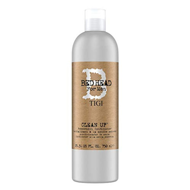 Tigi Bed Head B For Men Clean Up Kit - 2 Pc 25.36 Oz Shampoo 25.36 Oz Conditioner Gluten Peppermint Scent Menthol 1 Count