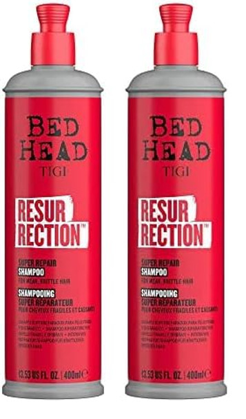 Tigi Bed Head Resurrection Repair Shampoo For Damaged Hair 13.53 Fl Oz