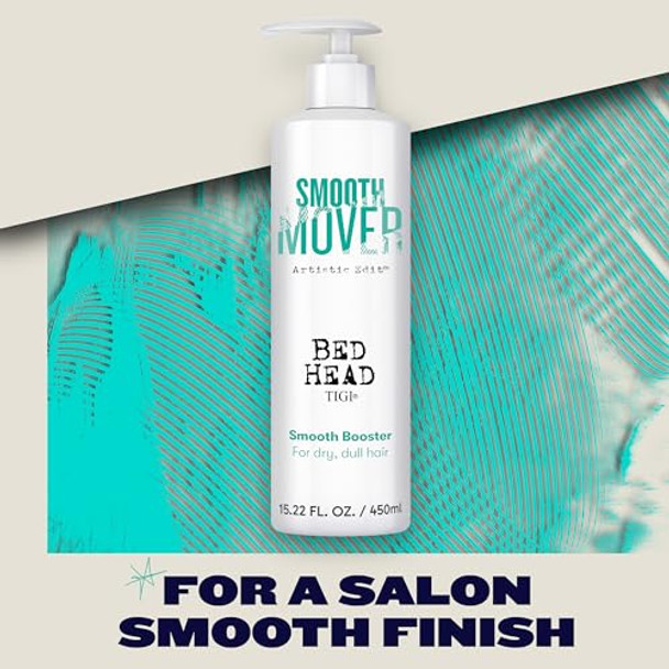Tigi Bed Head Artistic Edit Smooth Mover Smoothing Booster For Dry Dull Hair Smooth Mover With Bamboo Extract 15.22 Fl Oz Pack Of 6