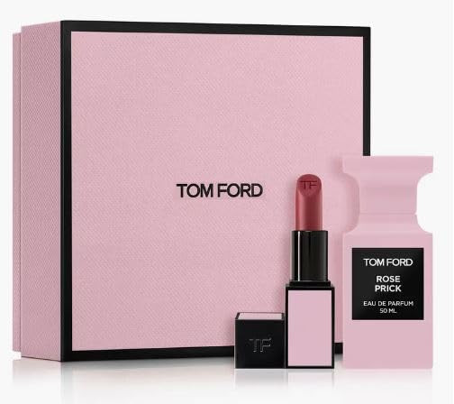Tom Ford Private Blend Rose Prick Eau De Parfum & Lip Color Set - Rose Prick Eau De Parfum And Lip Color Night Mauve.