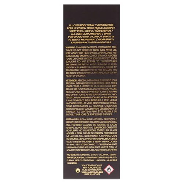 Tom Ford Tuscan Leather Body Spray Men 4 Oz
