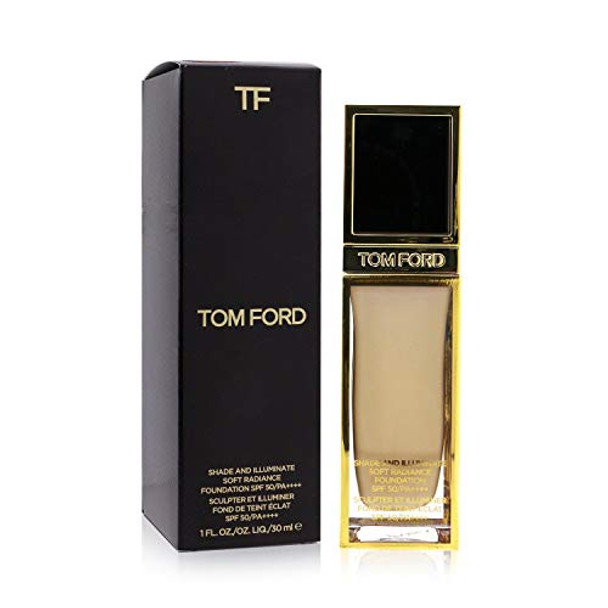 Tom Ford Shade And Illuminate Soft Radiance Foundation Broad Spectrum Spf 50-1.1 Warm Sand - 1 Fl Oz / 30 Ml