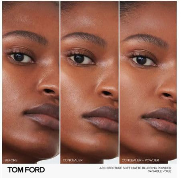 Tom Ford Architecture Soft Matte Blurring Powder - 04 Sable Voile - .31 Oz / 9G