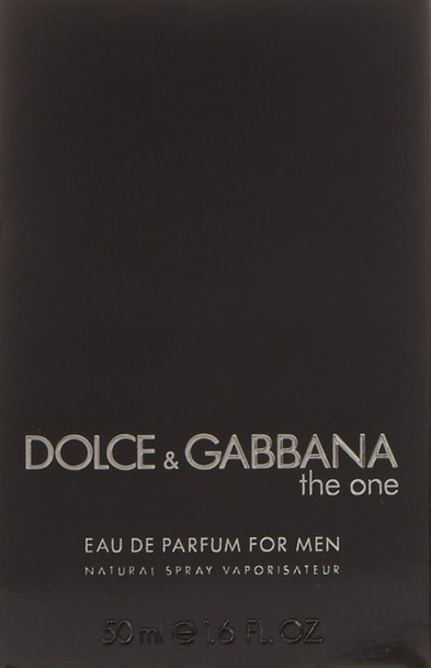 Dolce & Gabbana The One For Men Eau De Parfum 1.6 oz