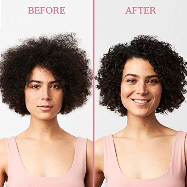 Umberto Giannini Curl Repair Conditioner Vegan & Cruelty Repair & Growth Formula With Seaweed Wheat Bran & Caffeine 250 Ml