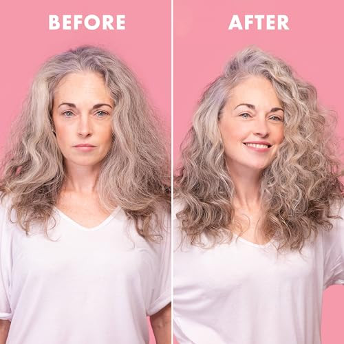 Umberto Giannini Thirsty Curls De-Frizzer Instant Anti-Frizz Transformation Cream 100Ml - Vegan Curl Cream For Dry And Dehydrated Hair White