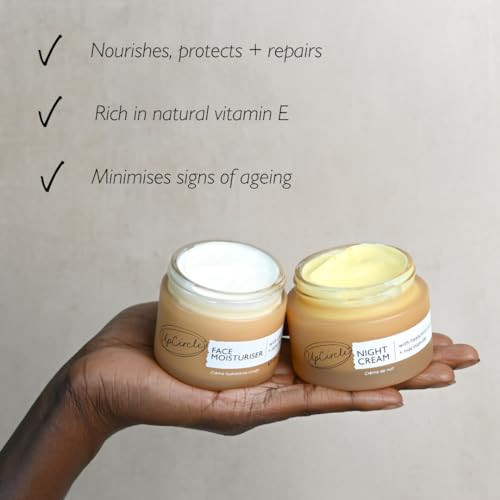 Up Circle Night Cream With Hyaluronic Acid + Niacinamide 1.85Oz - Nourishing And Unscented For Sensitive Skin With Anti-Ageing Properties - Vegan + Cruelty-