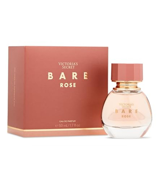 Victoria'S Secret Bare Rose Eau De Parfum Notes Of Pear Skin Rosa Centifolia & Sheer Woods Perfumes For Women (1.7 Oz)