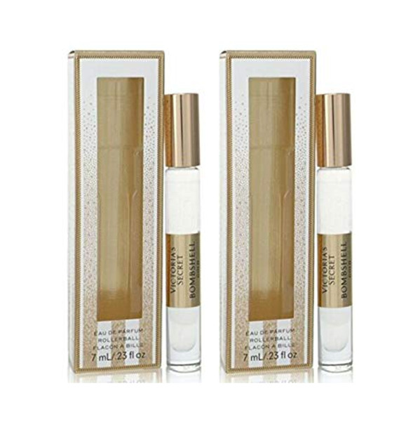 Victoria'S Secret Bombshell Gold Eau De Parfum Rollerball .23 Ounce - 2 Pack (Bombshell Gold 2 Pack)