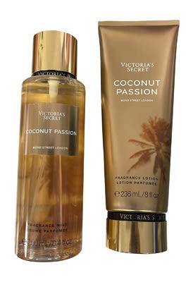 Victoria'S Secret Coconut Passion Fragrance Mist And Body Lotion Set (Coconut Passion)