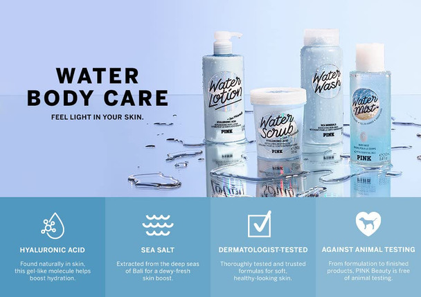 Victoria'S Secret Pink Water Refreshing Body Wash With Sea Salt Victoria'S Secret Pink Water Refreshing Body Wash With Sea Salt