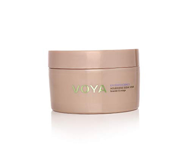 Voya Effervescence Nourishing Sugar Scrub Organic Lavender Orange Body Exfoliator 250G