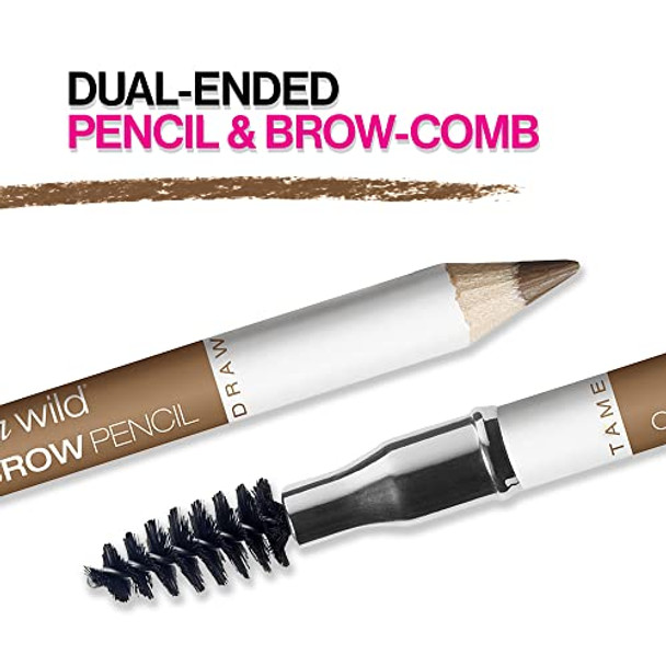 Wet N Wild Color Icon Brow Pencil Brunettes Eyebrow Dark Brown Eyebrow Pencil And Brush