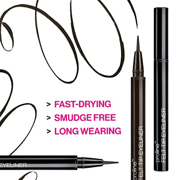 Wet N Wild Proline Felt Tip Eyeliner Dark Brown.017Z