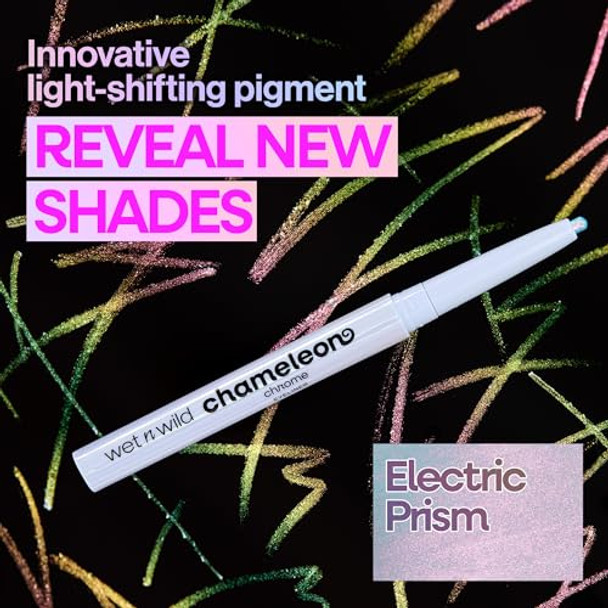 Wet N Wild Chameleon Chrome Eyeliner Waterproof And Smudge-Proof Multichrome Color Shift Long-Lasting 18-Hour Wear Cruelty- & Vegan - Cosmic Seeker