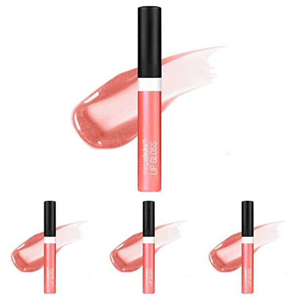 Wet N Wild Lip Gloss Megaslicks Rose Gold High Glossy Lip Makeup (Pack Of 5)