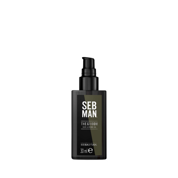 Sebastian SEB MAN The Groom Hair & Beard Oil, 1.01 fl oz