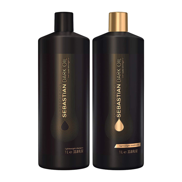 Sebastian Dark Oil Shampoo, Conditioner and Treatments Collection, Infused with Jojoba Oil and Argan Oil