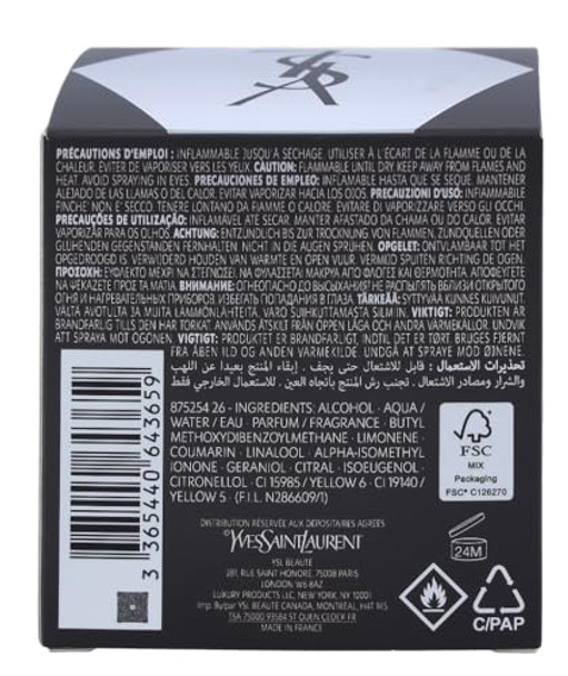 Yves Saint Laurent Ysl L'Homme Edt For Men 40Ml