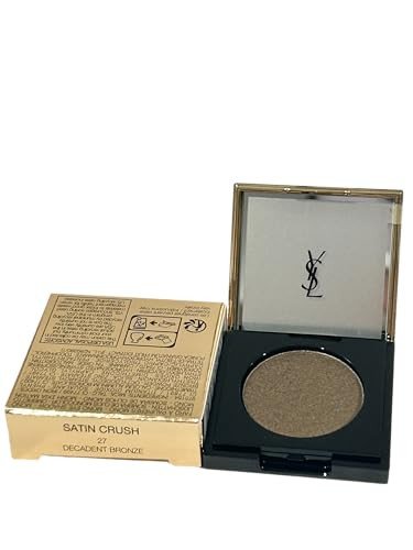Yves Saint Laurent Satin Crush Satin Glow Eye Shadow 0.063 Oz/1.8 G Color #27 Decadent Bronze